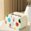 Practical Tissue Holder Desk Storage Box Sturdy Corner-3 4