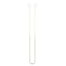 Silicone Earphone Connectors Rope for NEW Earbuds-beige color