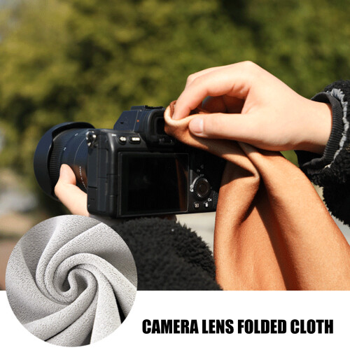 Protective Wrap for Camera and Lens Dustproof-khaki 45x45cm 2