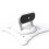 Support de projecteur réglable à 360 degrés avec stabilité-Blanc 1