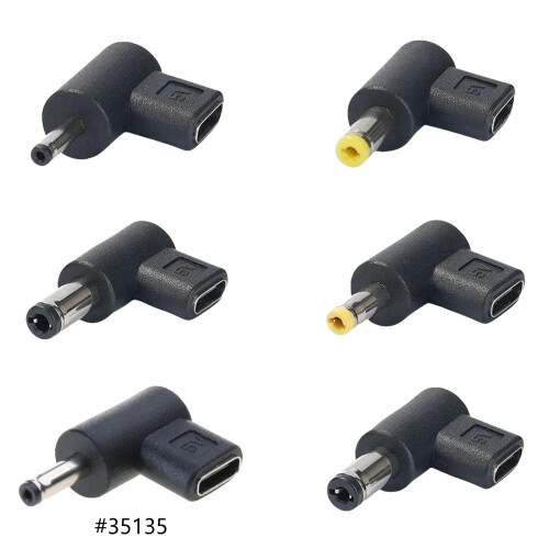 Adaptateur USB Type C vers 2,5x0,7 mm 5V pour-4,8x1,7mm 2