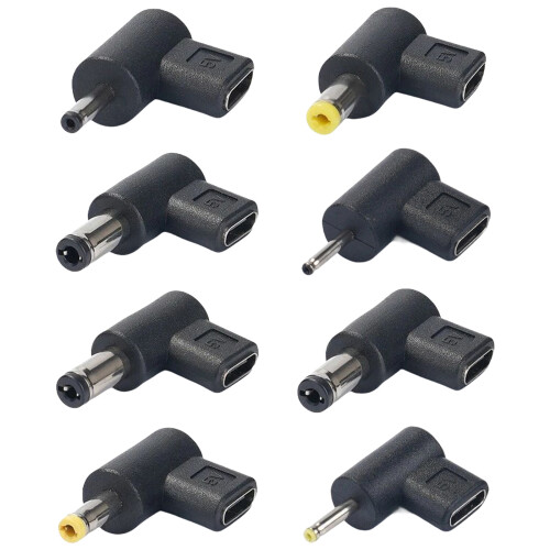 Adaptateur USB Type C vers 2,5x0,7 mm 5V pour-4,8x1,7mm 1