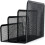 Black Wire Mesh Desk Letter Holder 3