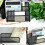 Black Wire Mesh Desk Letter Holder 5