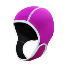 2mm Neoprene Diving Suit Hood Scuba Diving Hood Hat Keep Head Warm Swimming Hat Thermal Bonnet for Women Men Canoeing Kayaking red