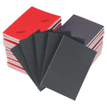 24 Piece Sanding Sponge Set, P180P3000 Grit, Wet Dry for Wood, Metal, Paint