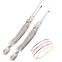 2Pcs Seam Rippers with Sewing Tape, Sewing Seam Rippers-silver