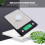 Sleek Digital Kitchen Scale, Equipped with High Precision Sensor for Precise Weighing, Compact and Streamlined Design for Any Space, Multi-Unit Conver 7