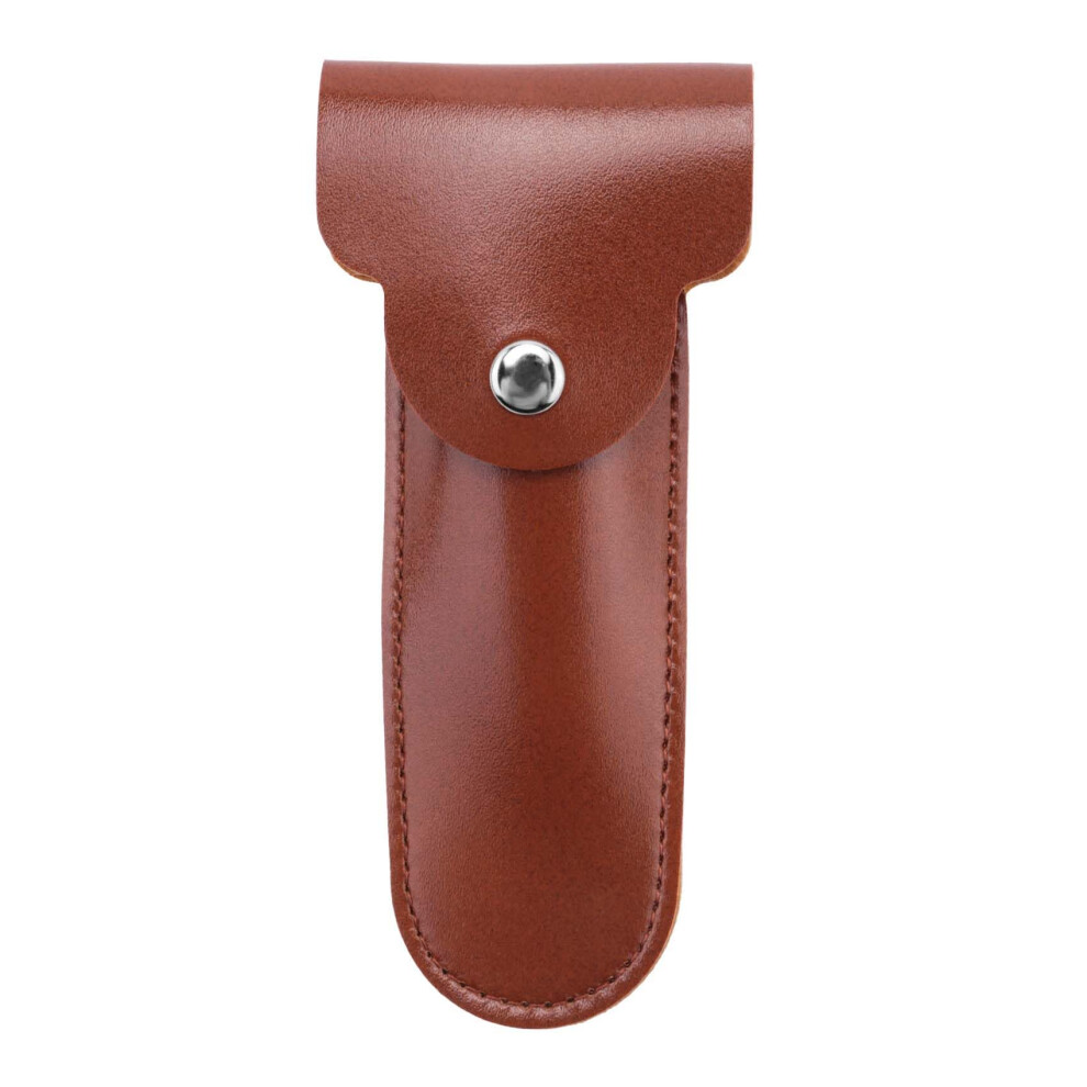 Razor Case Travel Holder Manual Double Edge Safety Razor Container  Leather Case