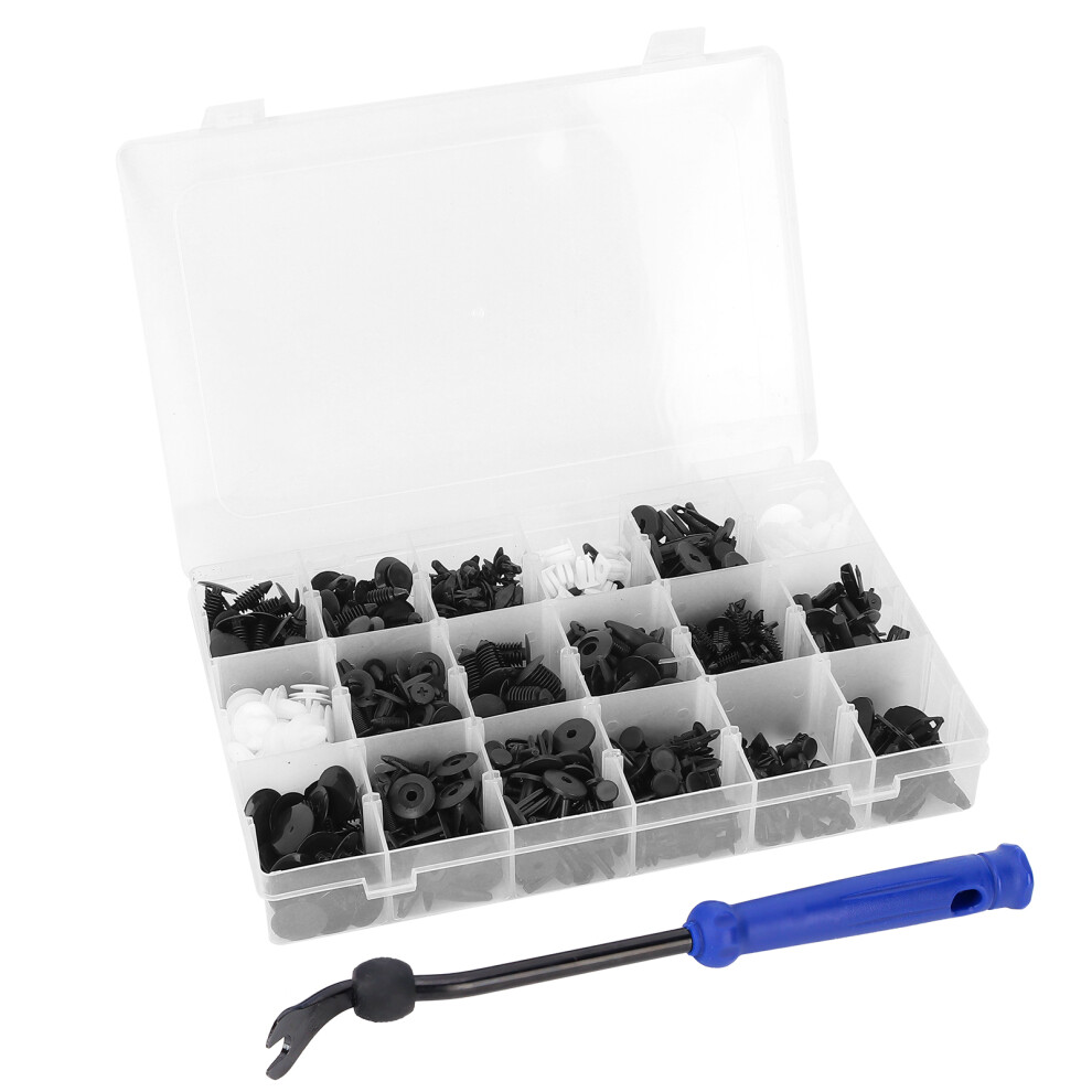Car Retainer Clips Automotive Fasteners, Corrosion Resistant Plastic Rivets Push Retainer Kit Durable Bumper Clips Auto Push Pin Rivets 4 Various 9139052853546