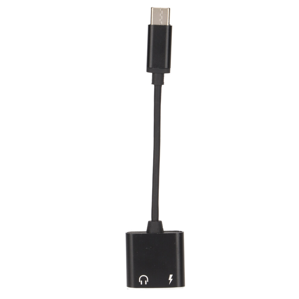 Multifunctional Usb Type C To 3.5Mm Adapter For Seamless Audio And Charging Experience, Built-In Dac Chip Ensures Hi-Res Sound, Plug And Play Design O 9486358142035