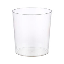 Transparent Trash Can, Modern Minimalist Design Stylish and Functional Organizer with Lid, Shatter-Proof Durable Plastic Waste Bin for Living Room Kit
