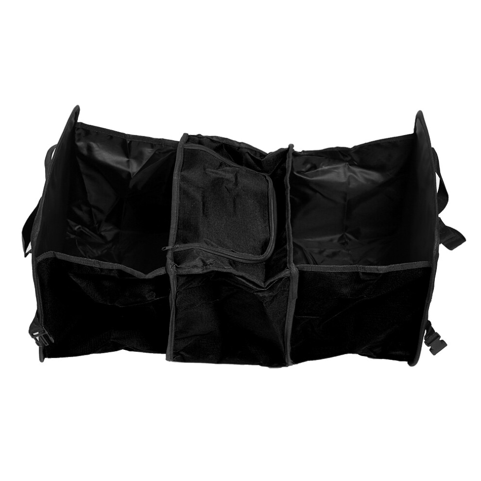 Trunk Organizer With Insulated Compartments Foldable Durable Car Storage For Suv Truck Auto Featuring Anti Scratch Material Easy Storage 9139052846814