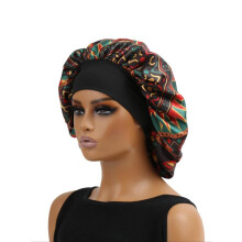 (Multicolor10, one-size) Women's Simple Style Solid Color Night Cap for Galentinesnight, Hair Care Cap with Ruched Design for Sleeping, Soft