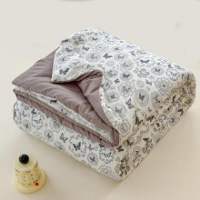 (YJXL-08, (59x79inch)150x200cm) Rose Garden Print Summer Cool Blanket, Soft Skin-friendly Air-conditioning Comforter, Breathable Summer Quilt,