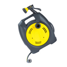 Retractable Hose Reels Desk Portable Garden Hose-lemon yellow