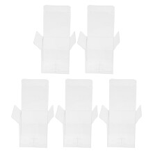 5St Golf Ball Display Box Transparant Plastic Compacte Opbergdoos