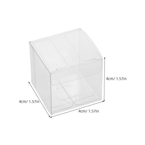 5St Golf Ball Display Box Transparant Plastic Compacte Opbergdoos 1