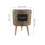 Support Plante Bois Beige Pour Jardin Décoratif 3