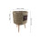 Support Plante Bois Beige Pour Jardin Décoratif 2