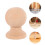 Remates De Madera Sin Pintar Para DIY Beige 10