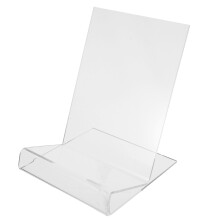 Acrylic Puzzle Lid Display Stand with Baffle for Stable Storage