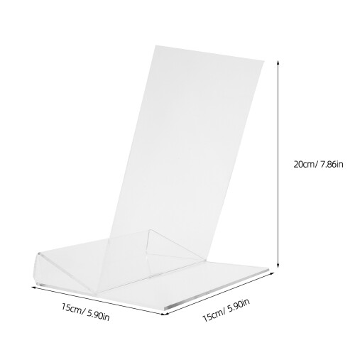 Acrylic Puzzle Lid Display Stand with Baffle for Stable Storage 2