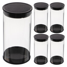 5Pcs Clear Portable Golf Ball Display Boxes Plastic Golf Balls Holder