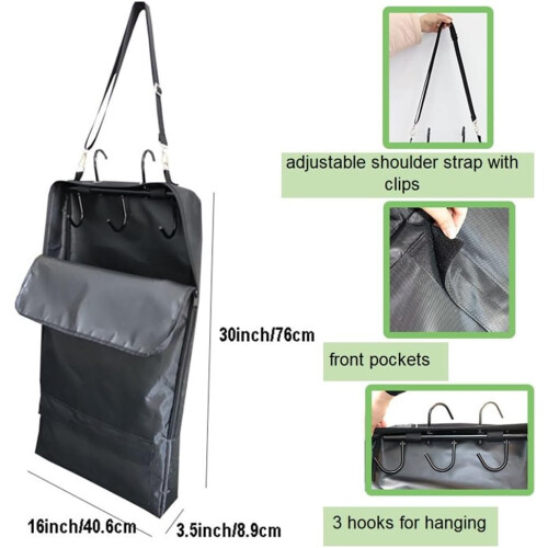 Robust storage solution for riding equipment with spacious design for all important things 2