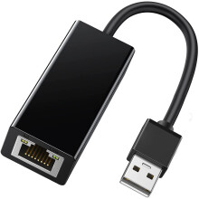 Ethernet Adapter for Gaming & Work, Supporting 10/100 Mbps Ethernet Network with Full Performance for Windows, Mac OS, Surface, Nintendo Switch, Wii,