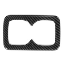 Auto bekerhouder frame cover sierlijst Premium ABS koolstofvezel interieur stickers Duurzaam waterdicht krasbestendig stijlvolle upgrade voor Nissan