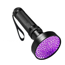 UV Light, LED UV Torch Ultraviolet Mini 395 nm UV Black Light Pet Urine Sta Detector Hunting (100 Lamp Beads) 100 lamp beads 1 Uk