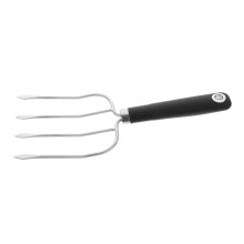 Turkey Lifter Roasting Fork BBQ Barbecue Cutlery Grill Tools Black