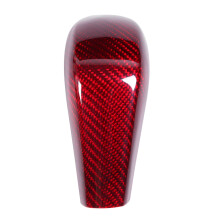 Cubierta de la palanca de cambios, accesorios de decoración interior de fibra de carbono real con efecto protector para la palanca de cambios