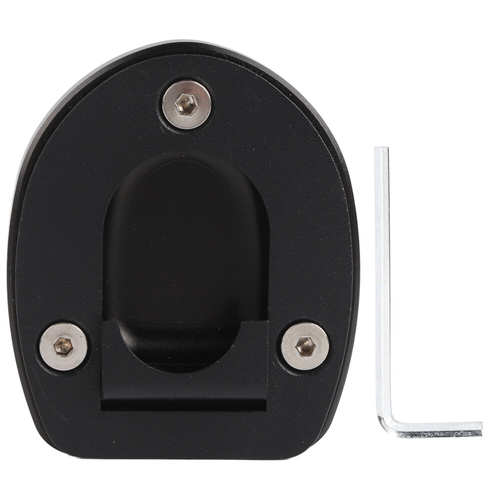 Motorcycle Foot Stand W/ Side Enlarger, Kickstand Pad Kickstand Stand Extension 4 Vespa Gts 250 300 2013Â2019, Compact Size Aluminum Kickstand 9139052855328