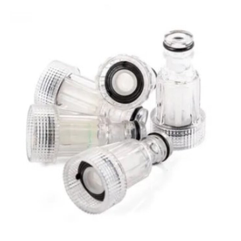 Garden Hose Adapter Pressure Washer Water Inlet Filter W/ Quick Connector Material & Rubber Seals Effective Filtering Of Impurities 4 High Pressure 9139052851474
