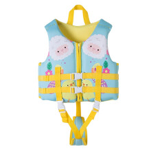 Schwimmweste Kinder fr Jungen und Mädchen Kleinkind Schwimmen Jacket Badeanzug mit Etellbare Sicherheits Straps Neopren B1himmelblau 912 Jahre
