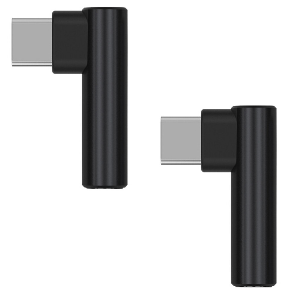 Revolutionary Aluminum Housing Usb C Adapter, Microphone Functionality Right Angle Extension For Seamless Gaming & Entertainment Experience 9486358046852