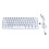 61 Tasten Gaming-Tastatur, 2,4 G Bluetooth, 1