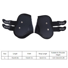 2-teiliges Pferdesehnenschutz-Set, robust,