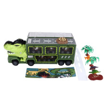 Realistischer Dinosaurier-Spielzeug-LKW mit Musik und Lichteffekten, verschiedene Dinosaurierfiguren in einem robusten, pädagogisch wertvollen Set
