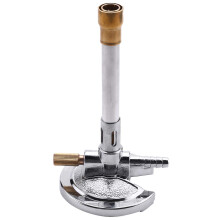 1 piece mini single tube Bunsen gas light for liquid propane laboratory heating device