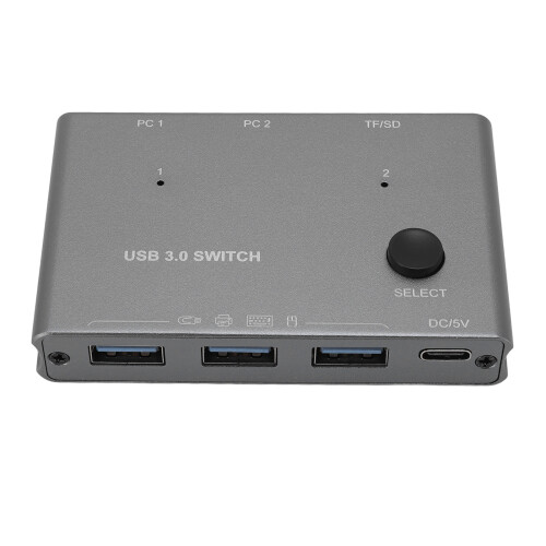 USB 3.0-Switch, 2 Computer teilen sich 3 USB 1