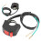 Τιμόνι Kill On Off Switch4Motorcycle με διπλό κουμπί, εφαρμογή Universal, προσαρμόσιμο μήκος 7