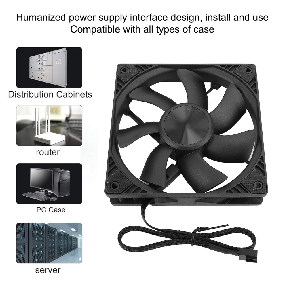 Pc-Gehã¤Uselã¼Fter, 120 Mm, Pwm, Intelligente 8141948128806
