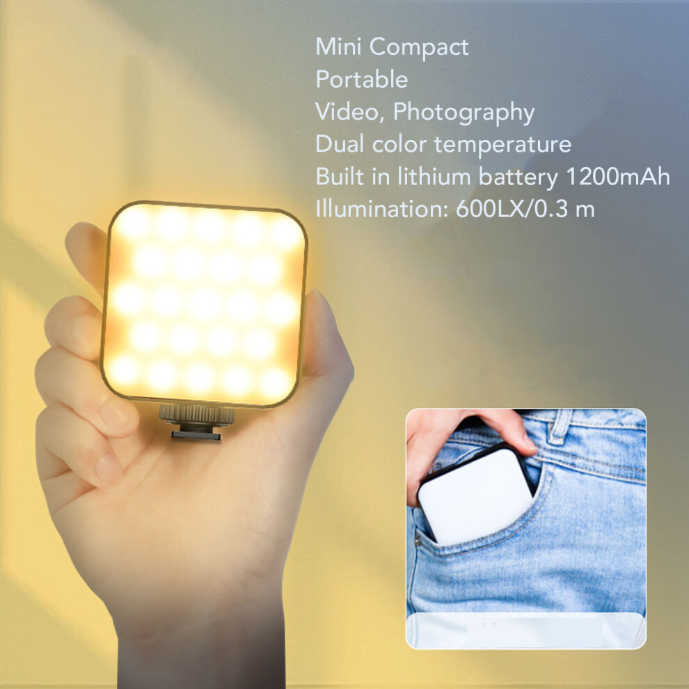 Led-Videoleuchte, 2500 Bis 9000 K, 8141948159848