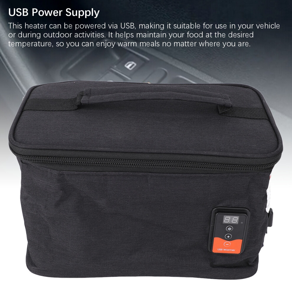Elektrischer Speisenwã¤Rmer Fã¼Rs Auto, Schwarz, 8141948167041