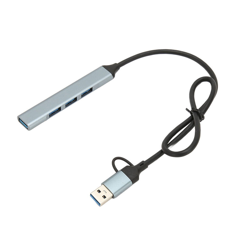 Typ-C-Hub, 4 Anschlã¼Sse, 5 Gbit/S, Gray 8141948164729