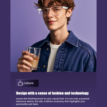 Smart Glasses für Männer und Frauen,