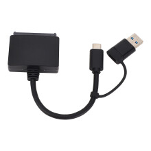 Serial ATA auf USB 3.1 Typ C Konverterkabel für